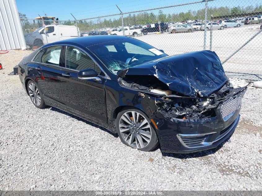 2017 LINCOLN MKZ SELECT