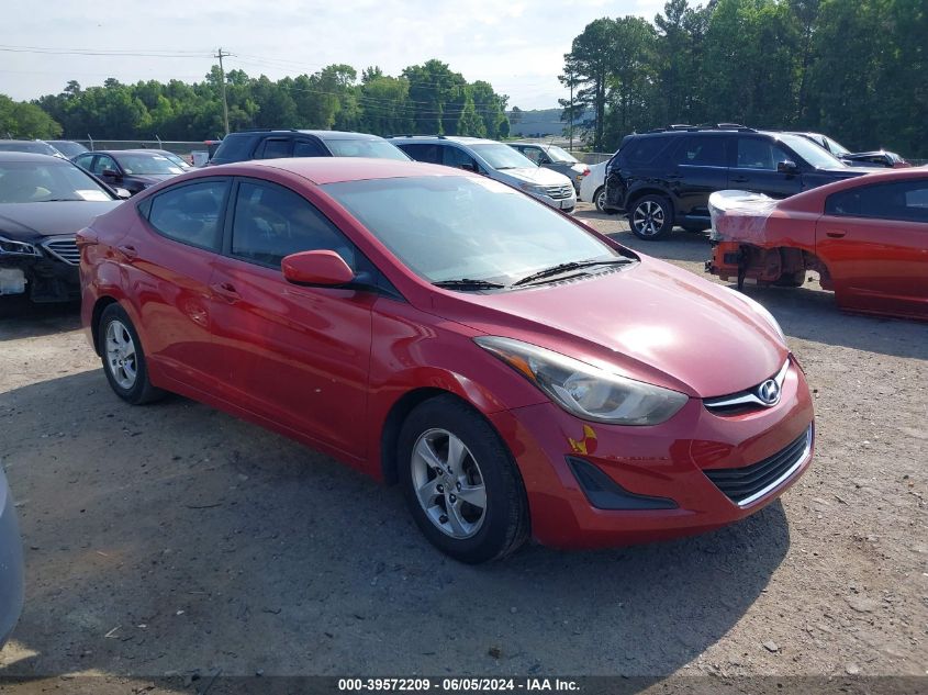 2014 HYUNDAI ELANTRA SE/SPORT/LIMITED