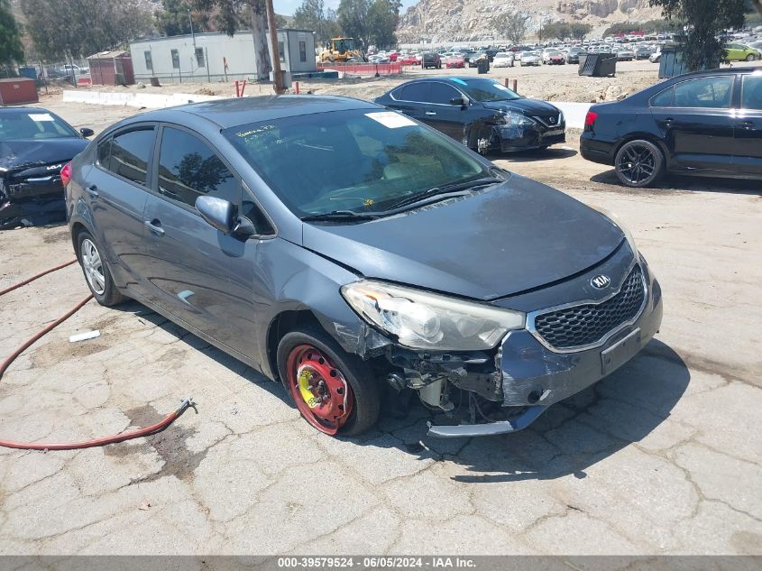 2016 KIA FORTE LX