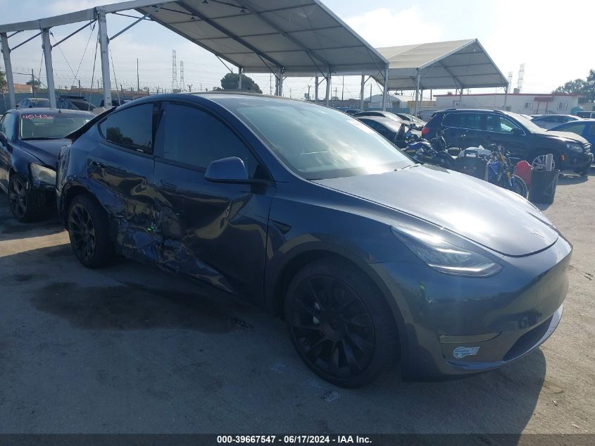 2021 TESLA MODEL Y LONG RANGE DUAL MOTOR ALL-WHEEL DRIVE