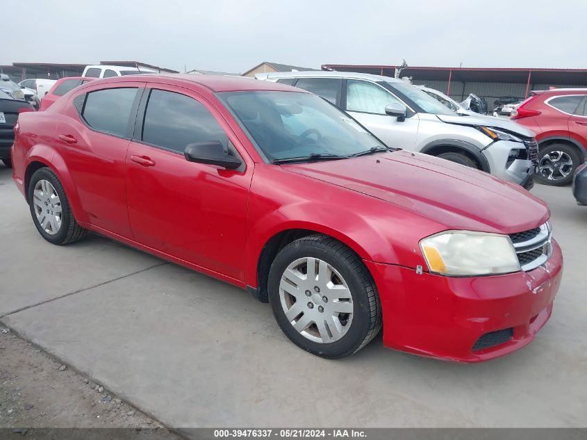 2014 DODGE AVENGER SE