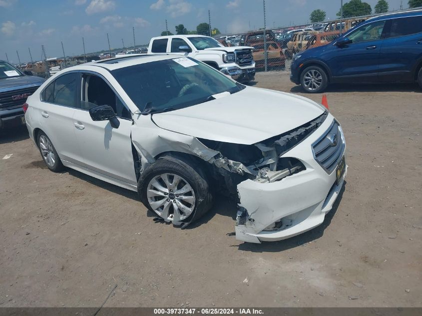 2016 SUBARU LEGACY 2.5I PREMIUM