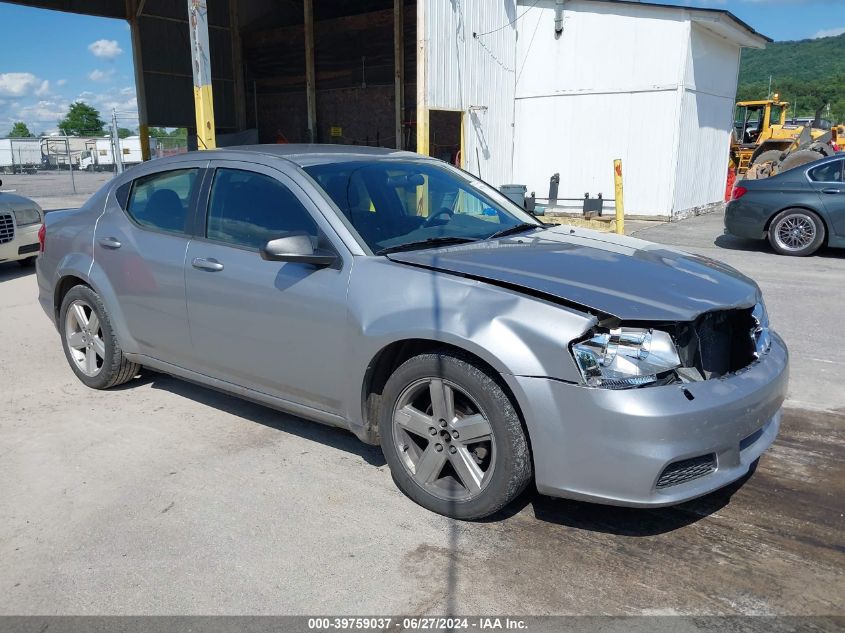 2013 DODGE AVENGER SE