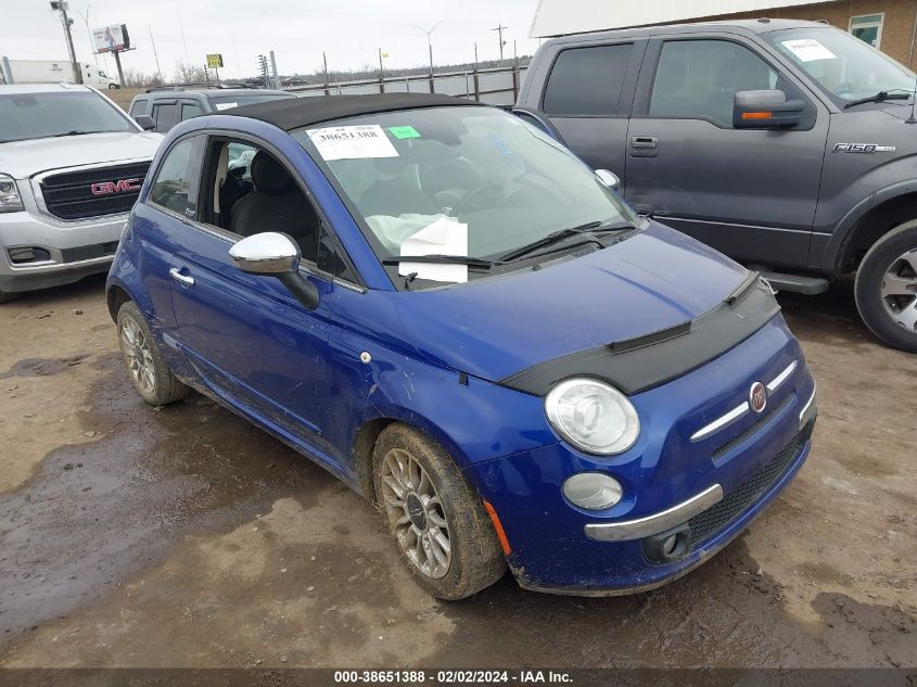 2012 FIAT 500C LOUNGE