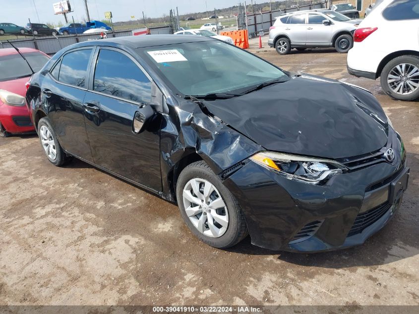 2016 TOYOTA COROLLA LE