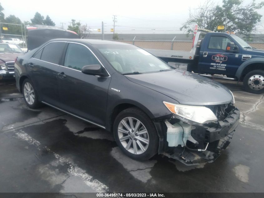 2012 TOYOTA CAMRY HYBRID XLE