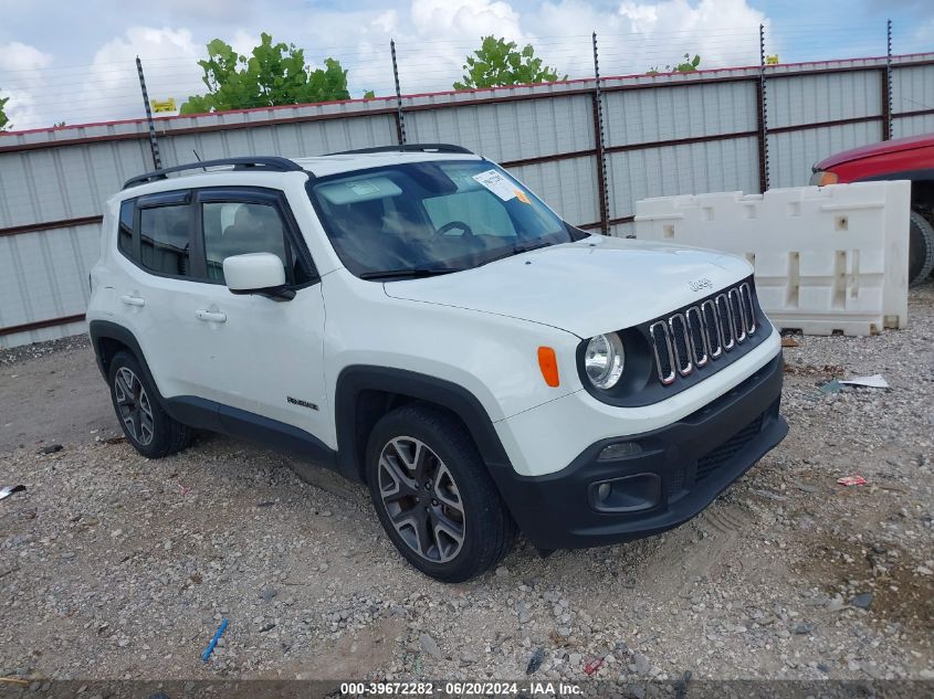 2017 JEEP RENEGADE LATITUDE FWD