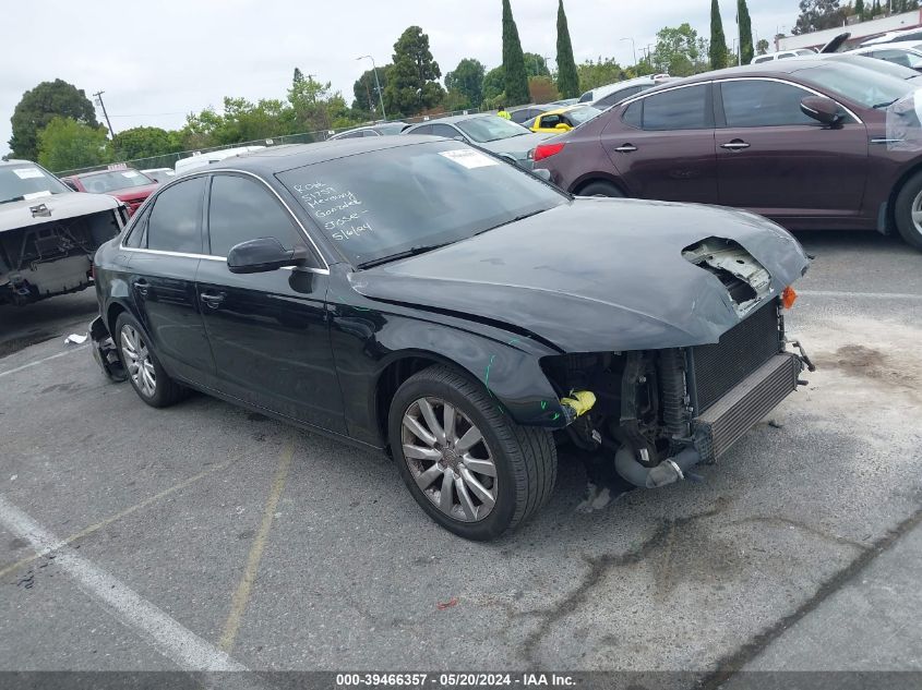 2013 AUDI A4 2.0T PREMIUM