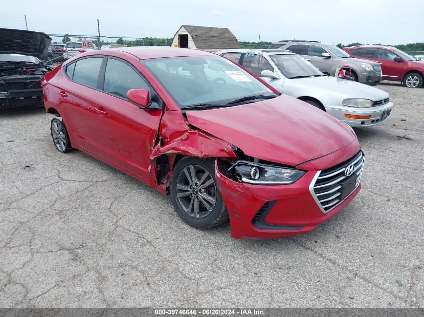 2018 HYUNDAI ELANTRA SEL/VALUE/LIMITED