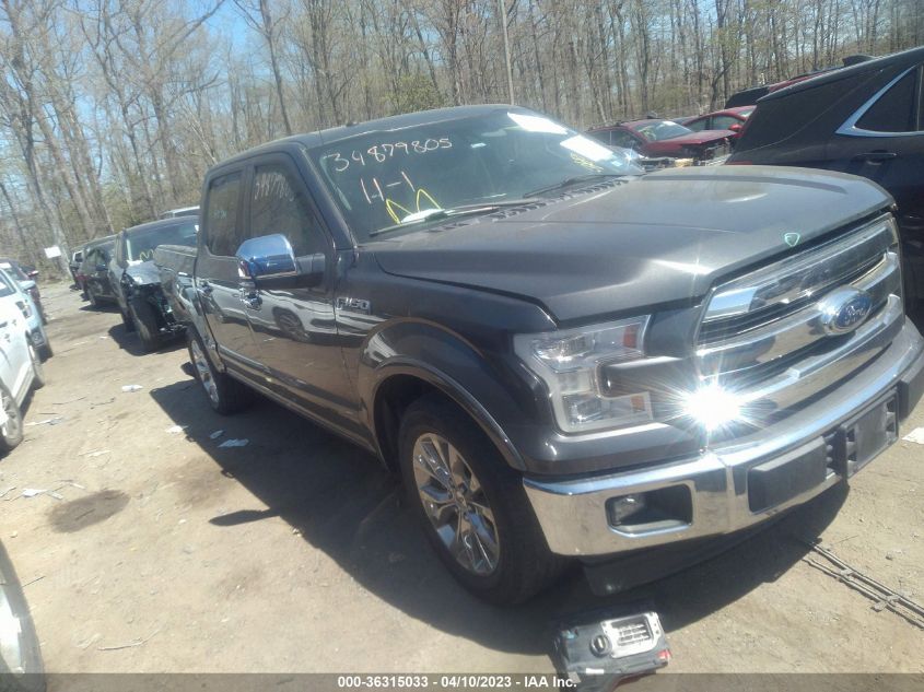 2017 FORD F-150 LARIAT