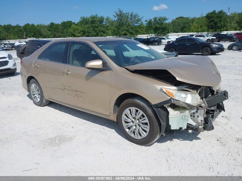 2012 TOYOTA CAMRY LE