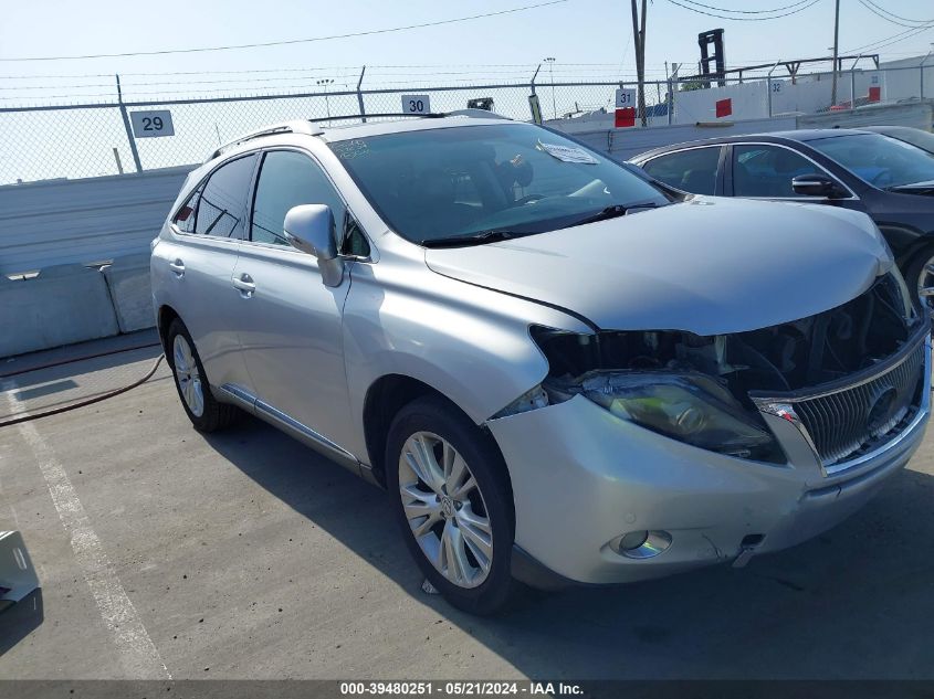 2012 LEXUS RX 450H