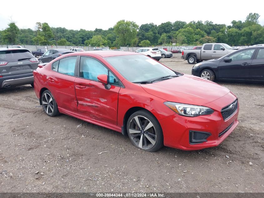 2019 SUBARU IMPREZA SPORT