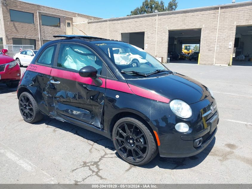 2012 FIAT 500 POP