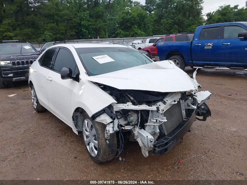 2016 TOYOTA COROLLA LE