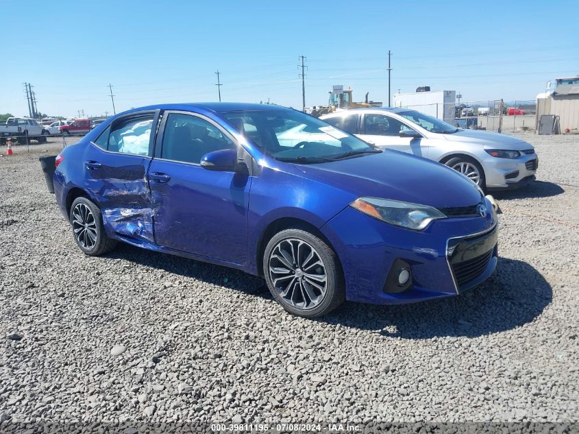 2015 TOYOTA COROLLA S PLUS