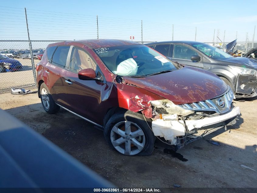 2010 NISSAN MURANO S/SL/LE