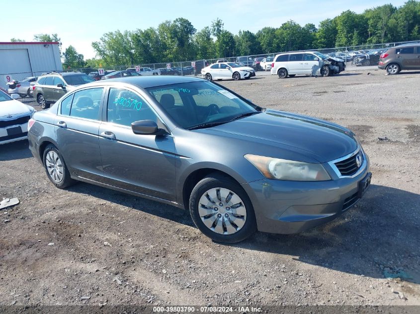 2010 HONDA ACCORD 2.4 LX