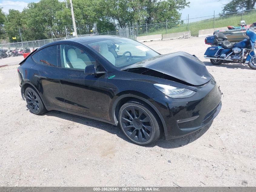 2022 TESLA MODEL Y LONG RANGE DUAL MOTOR ALL-WHEEL DRIVE