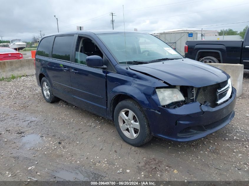 2013 DODGE GRAND CARAVAN SXT