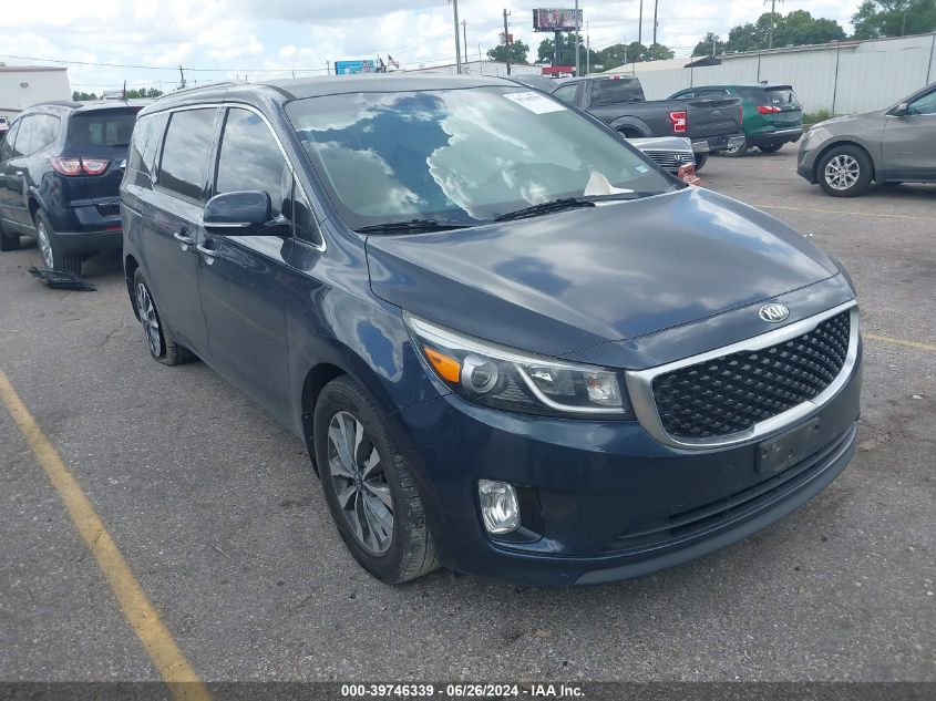 2015 KIA SEDONA EX/SX