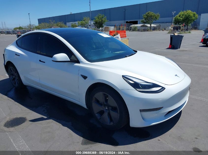 2022 TESLA MODEL 3 LONG RANGE DUAL MOTOR ALL-WHEEL DRIVE