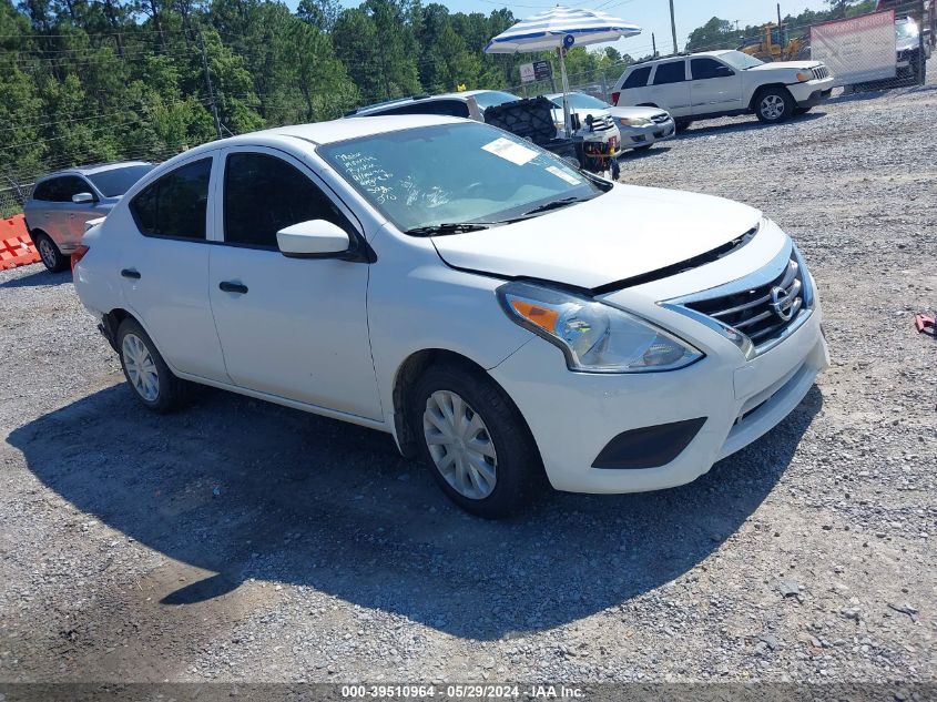 2019 NISSAN VERSA 1.6 S+