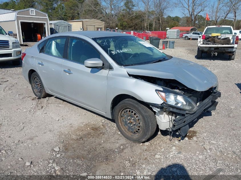 2017 NISSAN SENTRA SV