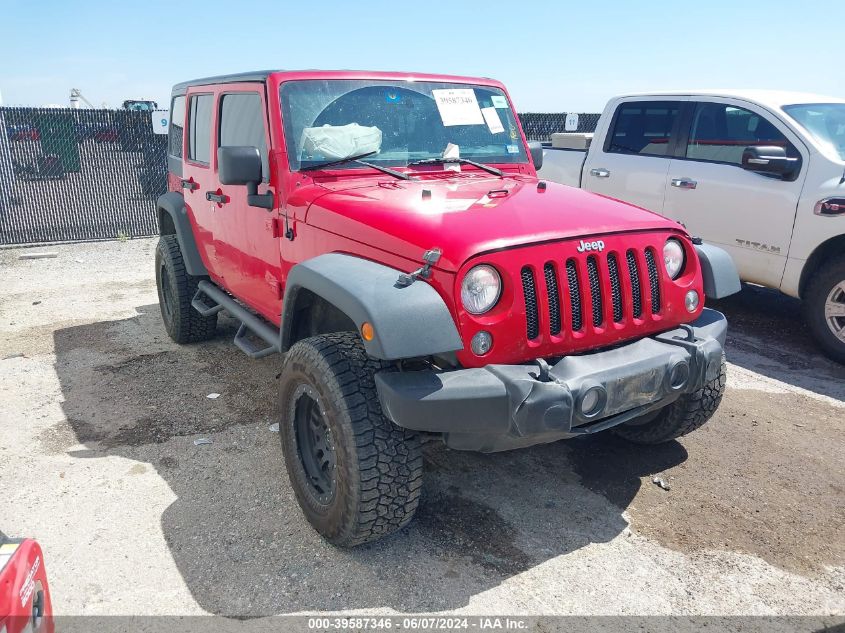 2014 JEEP WRANGLER UNLIMITED SPORT