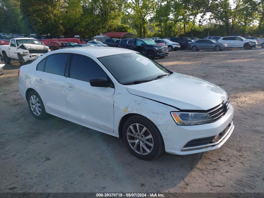 2015 VOLKSWAGEN JETTA 1.8T SE