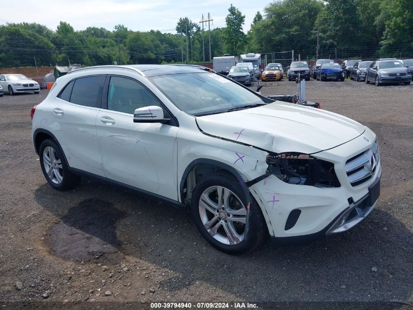 2017 MERCEDES-BENZ GLA 250 4MATIC