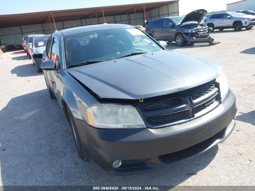 2013 DODGE AVENGER SXT