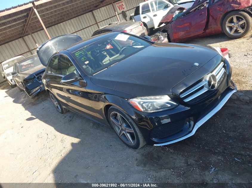 2015 MERCEDES-BENZ C 300 300 4MATIC