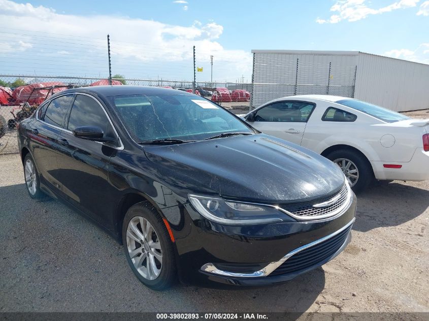 2015 CHRYSLER 200 LIMITED