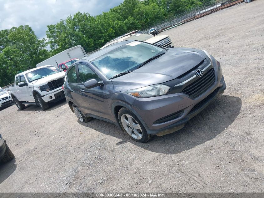 2016 HONDA HR-V LX