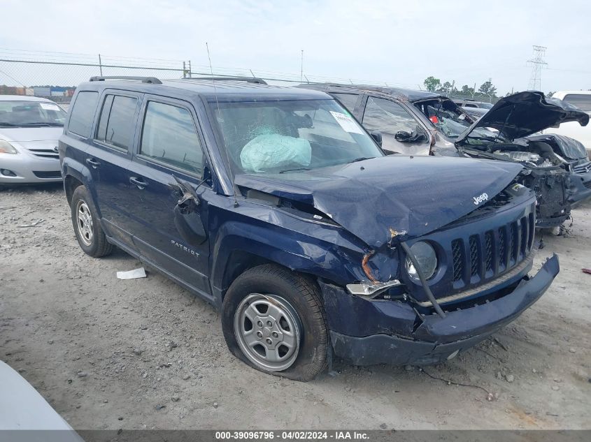 2017 JEEP PATRIOT SPORT FWD