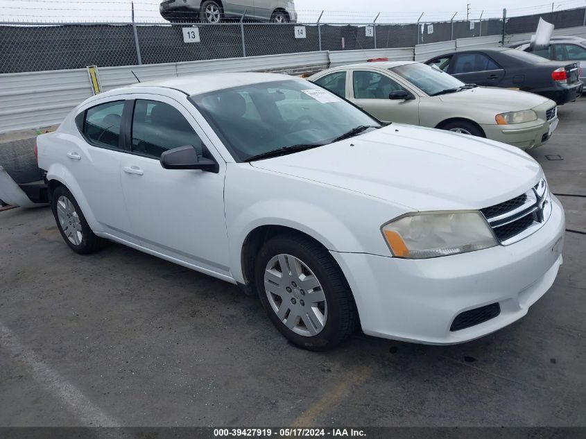 2014 DODGE AVENGER SE