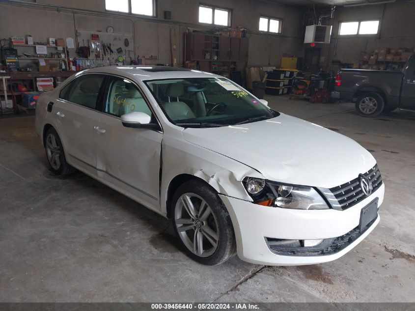 2013 VOLKSWAGEN PASSAT 2.0L TDI SEL PREMIUM