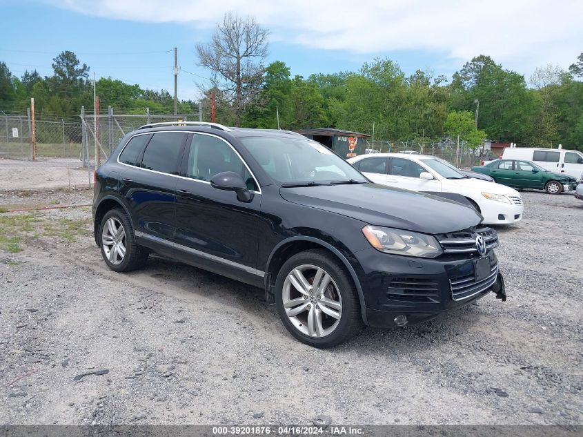 2012 VOLKSWAGEN TOUAREG TDI EXECUTIVE