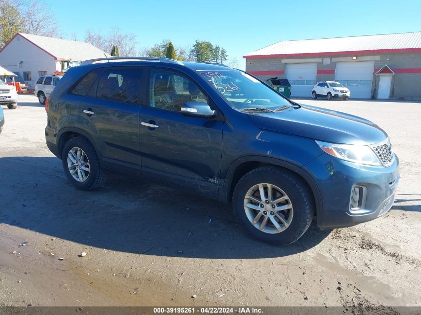 2015 KIA SORENTO LX V6