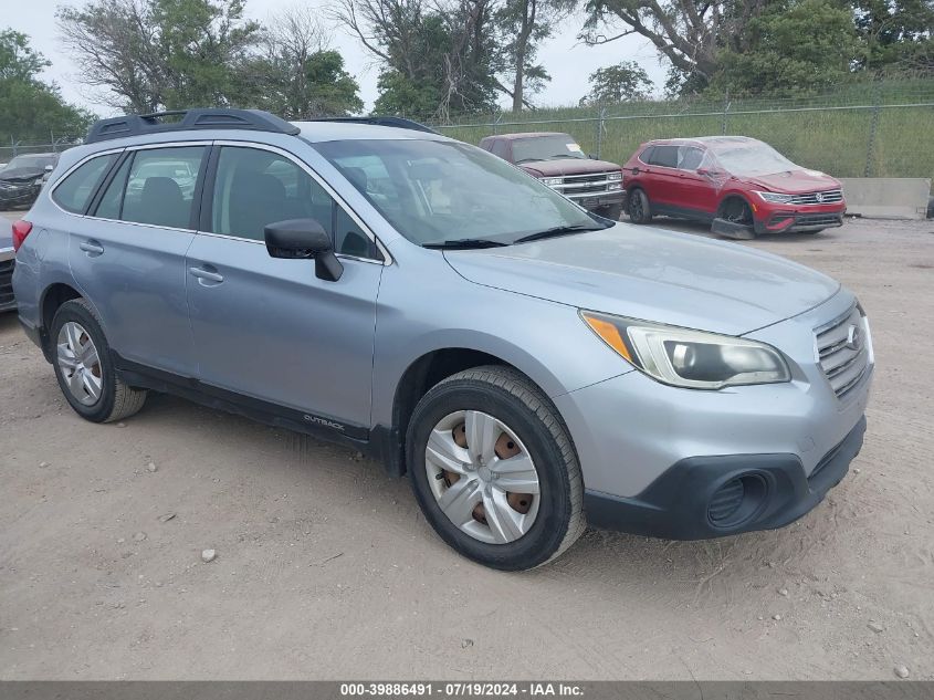 2015 SUBARU OUTBACK 2.5I