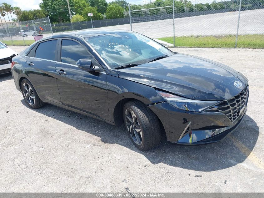 2023 HYUNDAI ELANTRA HYBRID LIMITED