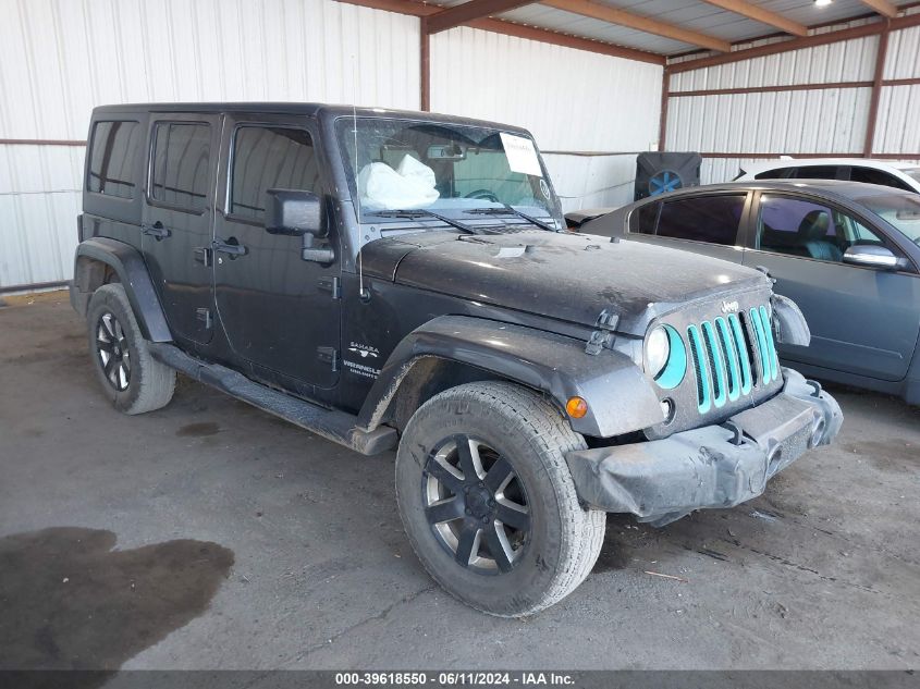 2017 JEEP WRANGLER UNLIMITED SAHARA 4X4