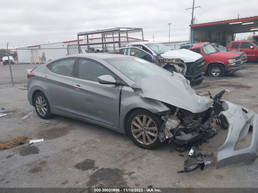 2014 HYUNDAI ELANTRA SE (ULSAN PLANT)