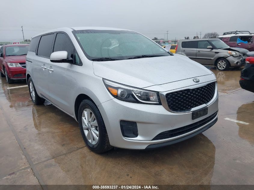 2017 KIA SEDONA L