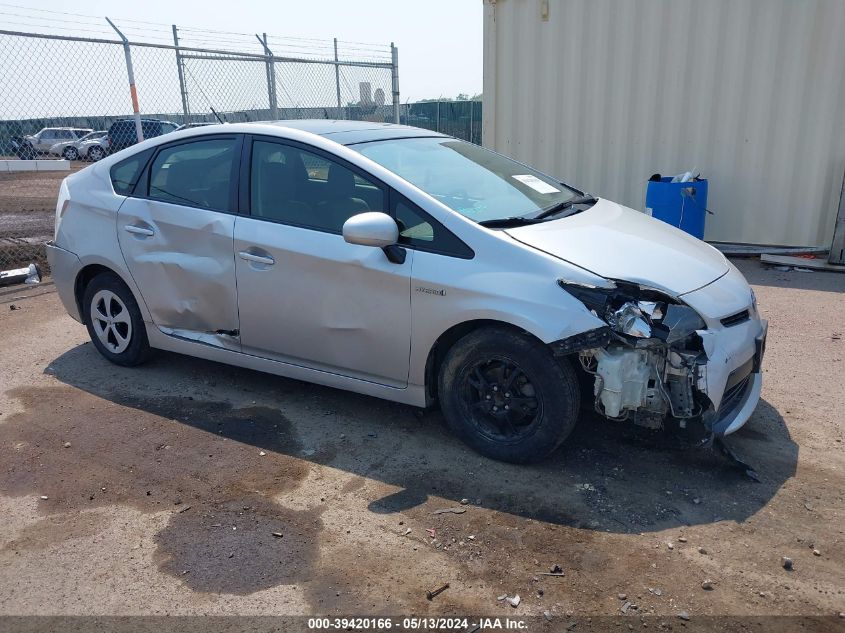 2013 TOYOTA PRIUS THREE