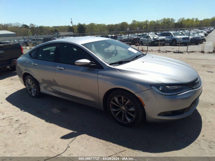 2015 CHRYSLER 200 S