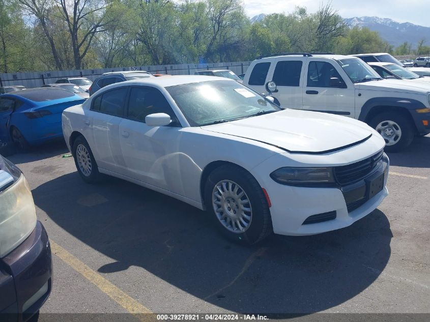 2018 DODGE CHARGER POLICE AWD