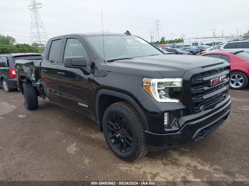 2021 GMC SIERRA 1500 4WD DOUBLE CAB STANDARD BOX ELEVATION WITH 3VL