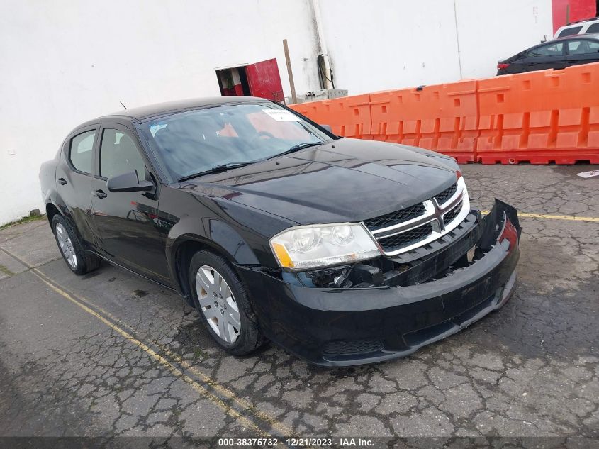 2012 DODGE AVENGER SE